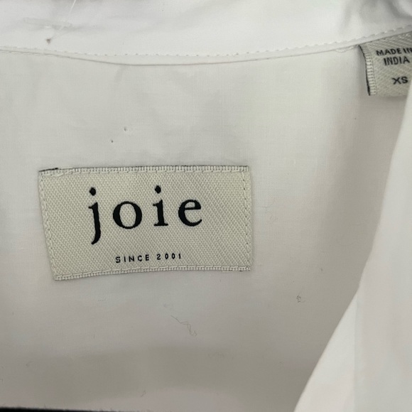 JOIE | white shirt dress with pockets - Picture 3 of 3